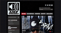 Desktop Screenshot of ampentertainment.com